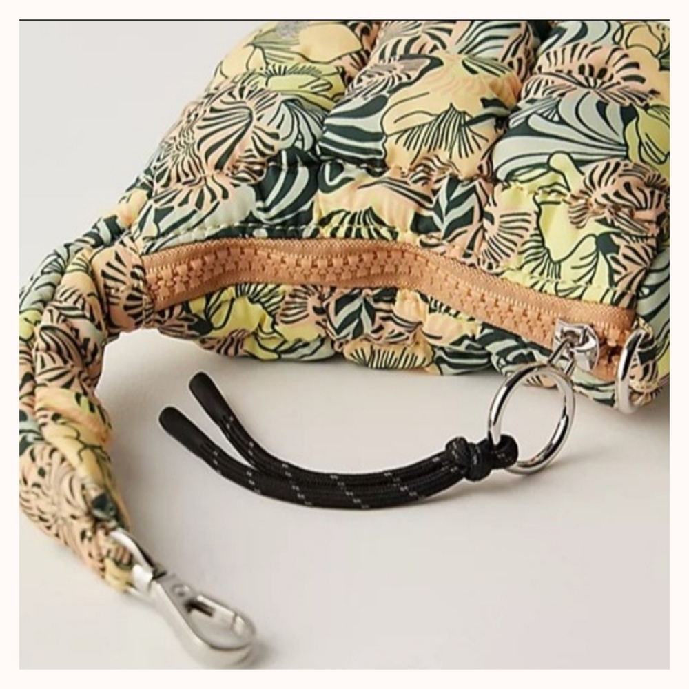 Free People NEW! Movement Printed Micro Pouch in Dense Floral - Picture 2 of 9
